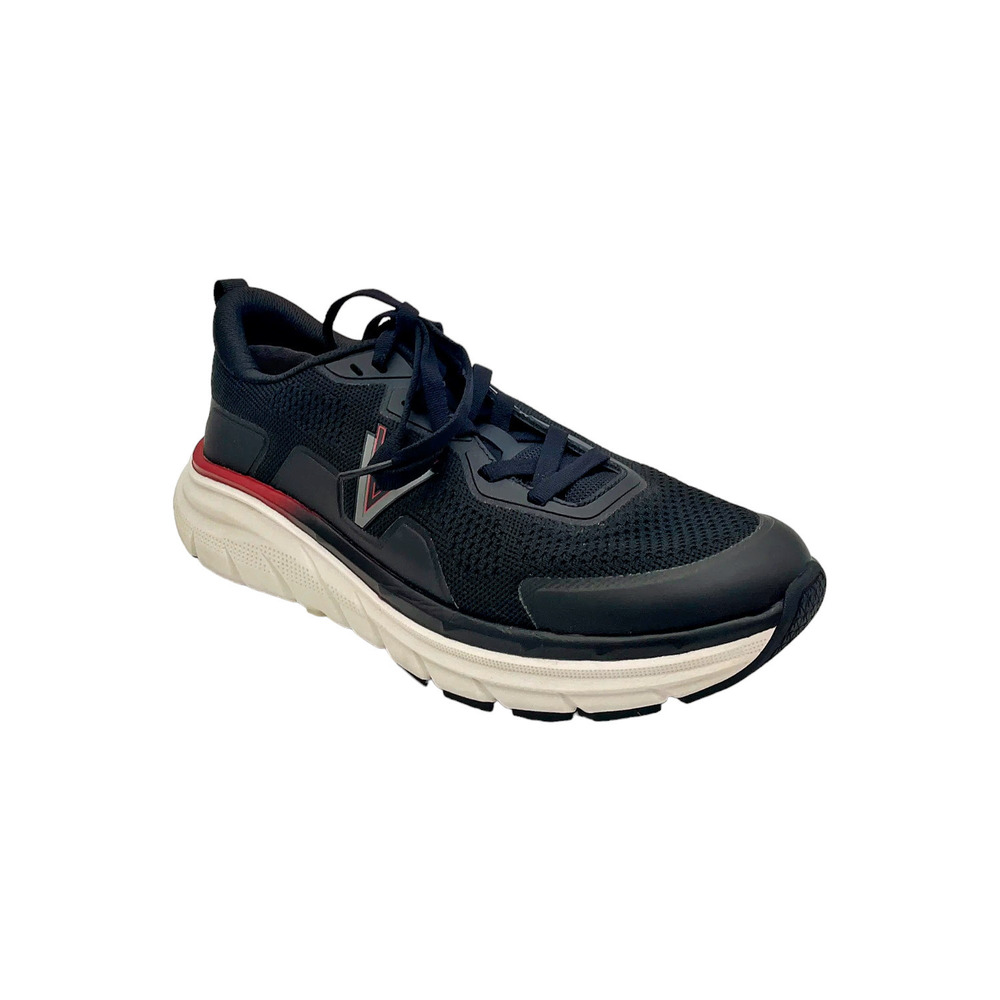 Vionic Men's Max Walk Max Lace Up Sneaker Black/Red - Medium
